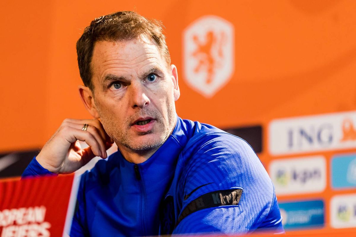 Frank de Boer gaat streng zijn tegen Gibraltar: 'We moeten minimaal 5 keer scoren'