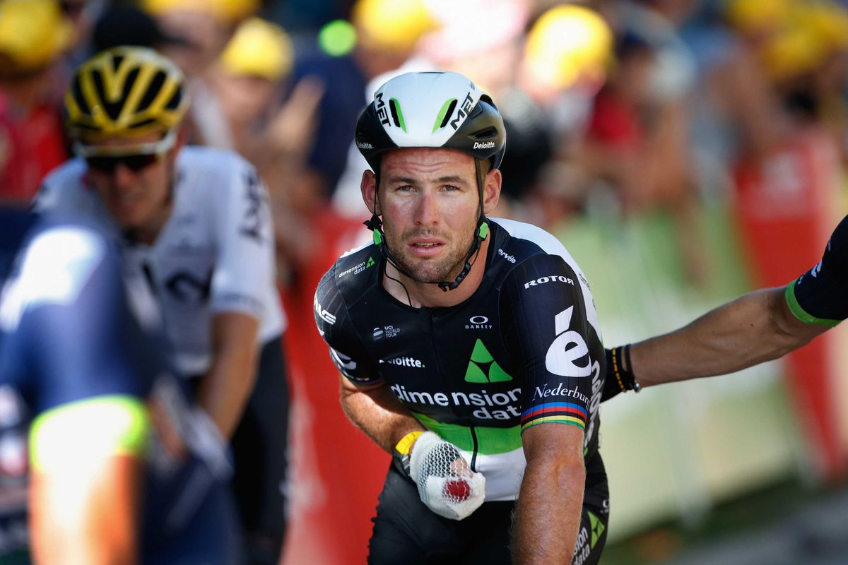 Cavendish: Met die elleboog is Sagan echt te ver gegaan