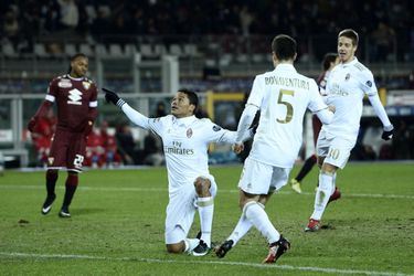 Milan knokt zich knap naar punt tegen Torino