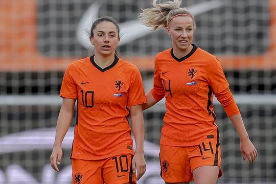 Dit is opstelling van de Oranje Leeuwinnen bij hun debuut op de Spelen