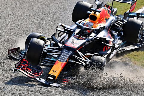 'Mogelijk meteen een dubbele gridstraf voor Verstappen in Rusland'