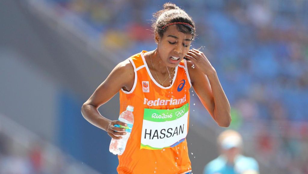 Hassan met toptijd derde op 1500 meter in Parijs