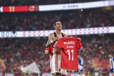 Benfica wint dankzij Angel Di Maria de Portugese topper van FC Porto