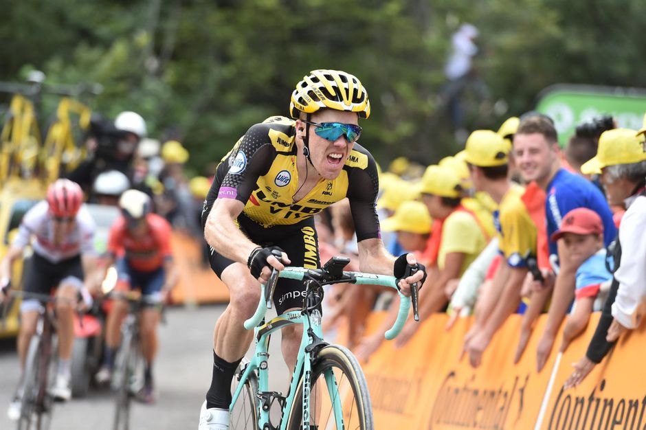 Gele trui: Pinot zit Kruijswijk op de hielen, maar Nederlander loopt wel in op Alaphilippe
