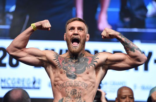 McGregor daagt 'actrice' Mark Wahlberg uit om een potje te vechten