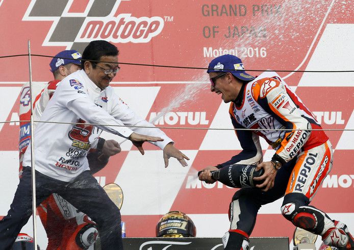 Marquez pakt 3de wereldtitel in MotoGP