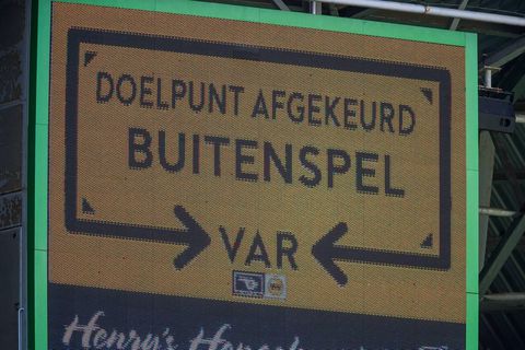 Buitenspeltechnologie werkt nu al uitstekend in de Eredivisie: 'Maar 1 fout in 306 wedstrijden'
