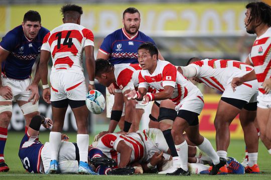 Japan opent WK rugby voor eigen publiek met dikke zege op Rusland (video)