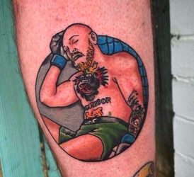 📸 | UFC'er Darren Till reageert op Conor McGregor-tattoo: 'Wie dit laat zetten, is triest'