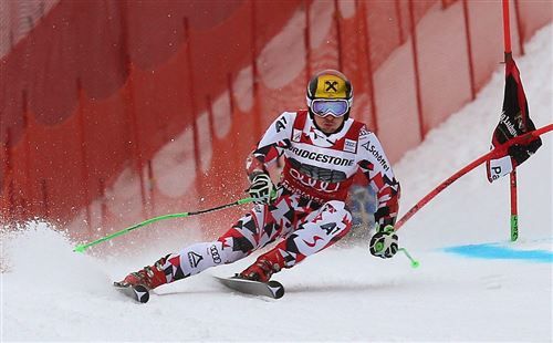 Halve Nederlander Hirscher wereldkampioen reuzenslalom