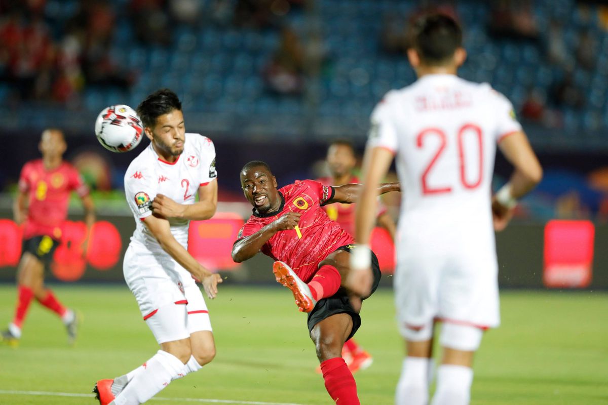 Angola houdt outsider Tunesië op gelijkspel in Afrika Cup