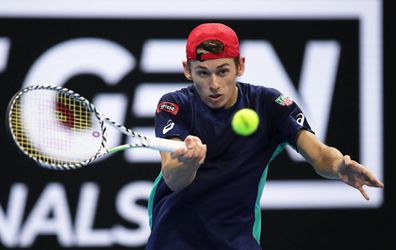 Alex de Minaur voor het tweede jaar op rij in de finale van het Next Gen-toernooi