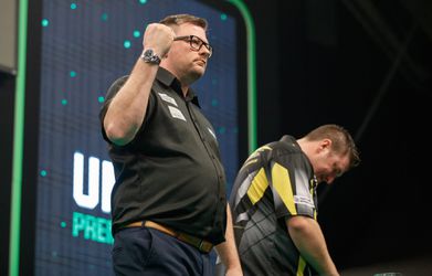 Eerste whitewash van de Premier League of Darts 2019 is een feit: Wade pakt 'm