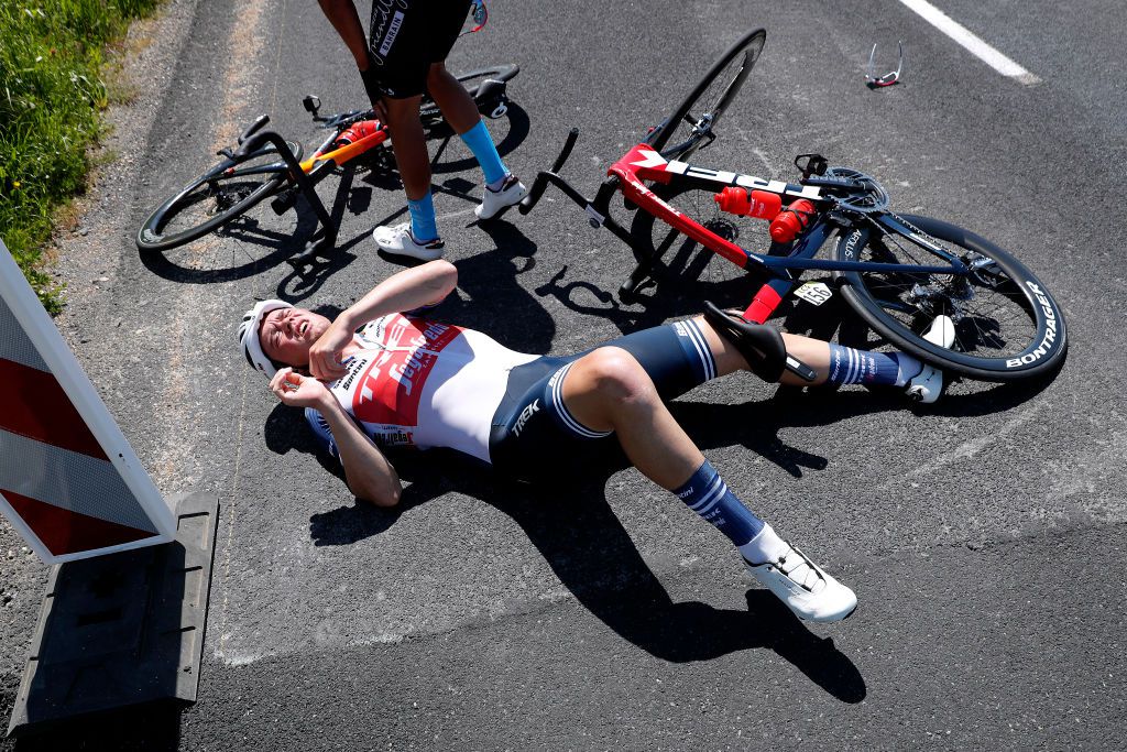 Oud-wereldkampioen Mads Pedersen met hersenschudding uit Dauphiné