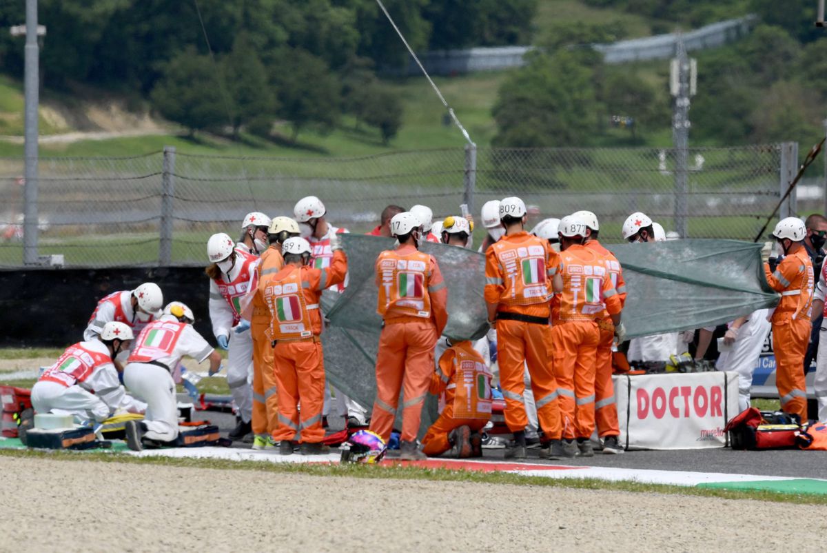 Eerste update over de toestand van de zwaar gecrashte motorcoureur in Italië