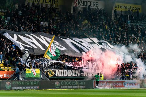 ADO Den Haag neemt afstand van wangedrag en zoekt daders: 'Doen er alles aan'