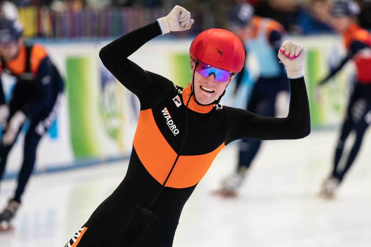 Nederlands kampioen shorttrack Sven Roes: ‘Ik ben een sluw vosje’