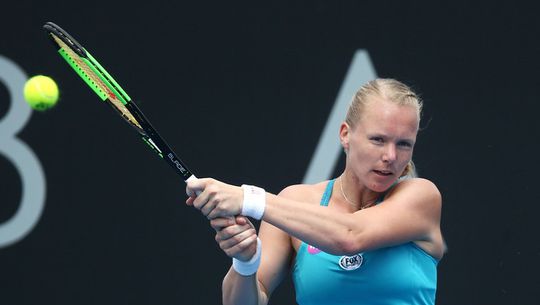 Kiki Bertens verrassend uitgeschakeld in Hobart