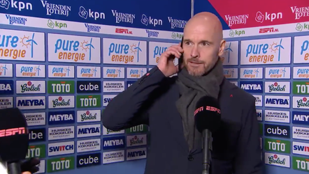 🎥 | HAHA! Erik ten Hag neemt telefoon van Hans Kraay jr. op 📱