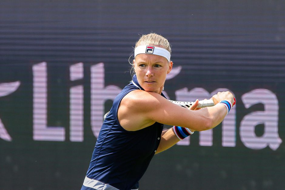 Halve finale wél eindstation Bertens in dubbelspel Libéma Open, Kerkhove en Schoof door