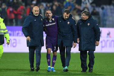 Fiorentina langer zonder Ribéry: 36-jarige Fransman moet geopereerd worden