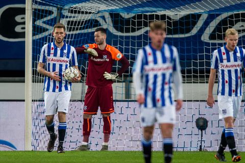 Heerenveen blijft ook tegen RKC aanmodderen