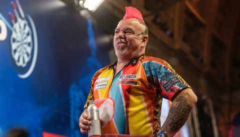 Peter Wright moet aan de bak wil hij meedoen aan Players Championship Finals
