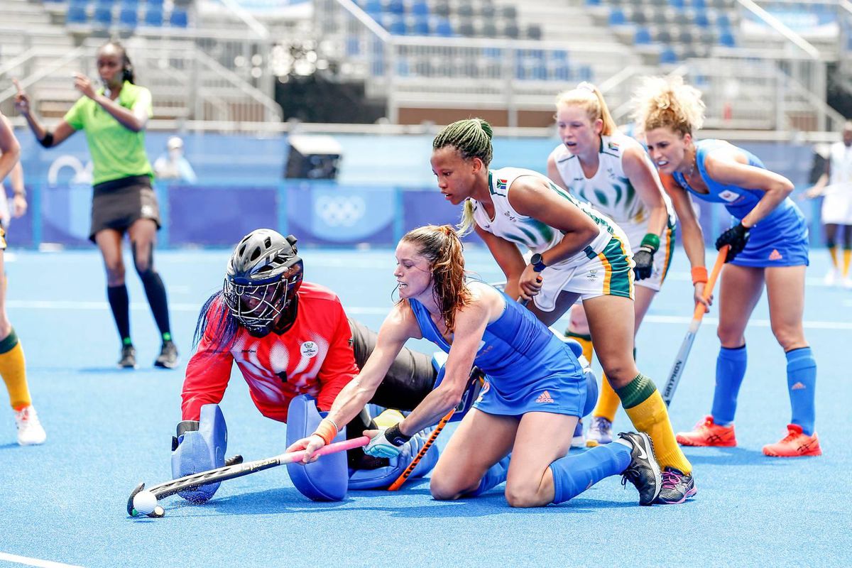 Nederlandse hockeysters stomen door op de Olympische Spelen: 3e dikke zege op rij