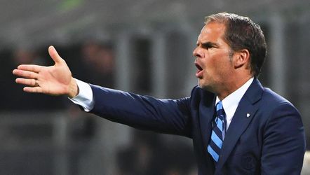 Blamage voor Frank de Boer en Inter voor eigen publiek