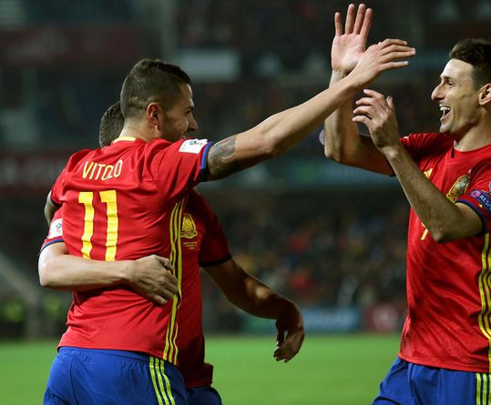 Oude rot Aduriz (35) oudste doelpuntenmaker ooit voor Spanje