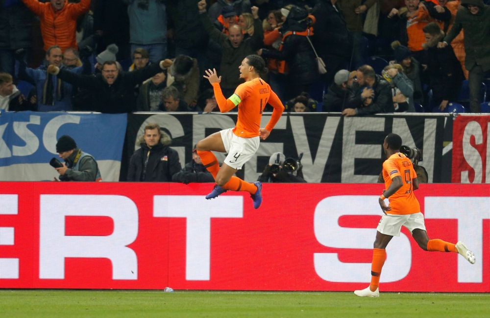 Mazzelpik wint 2200 keer inzet dankzij Duitse goal Van Dijk 💰💰