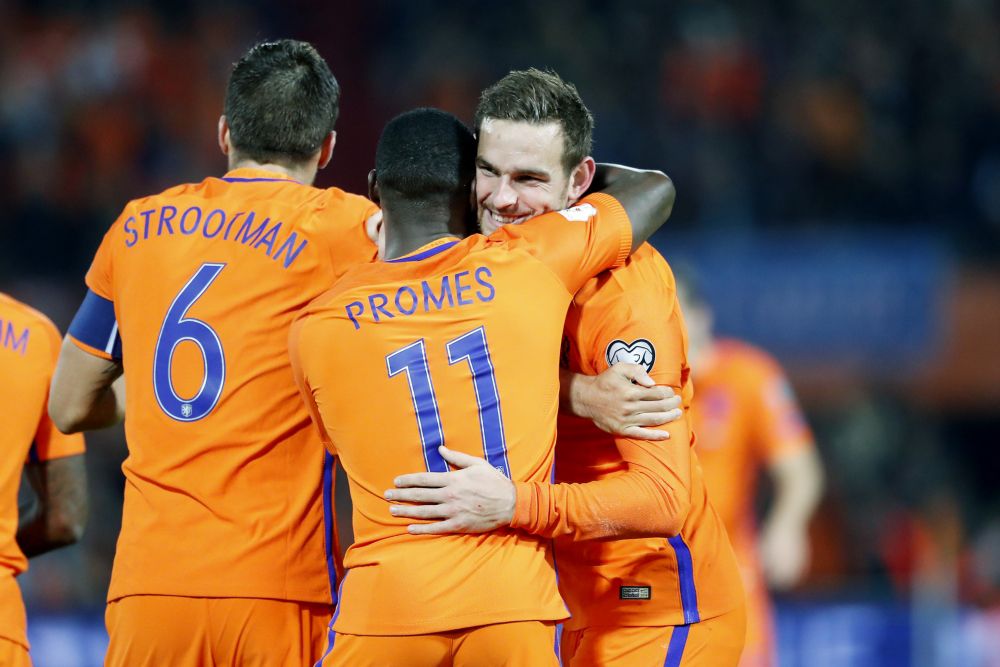 Nederland wint met dikke cijfers van Wit-Rusland: 4-1
