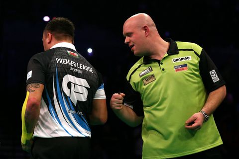 Gerwyn Price is volgens bookmakers favoriet tegen Michael van Gerwen