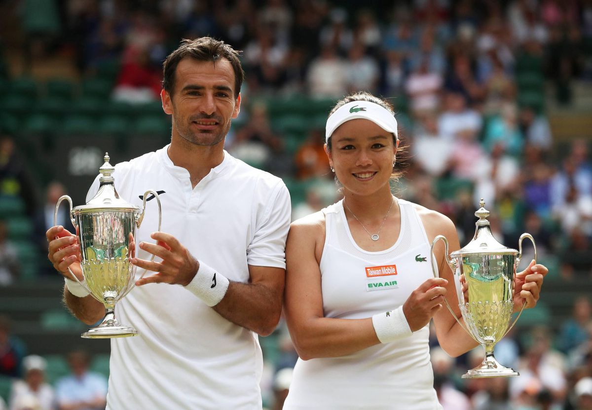 Latisha Chan en Ivan Dodig winnen Wimbledon bij gemengd dubbelspel (video)