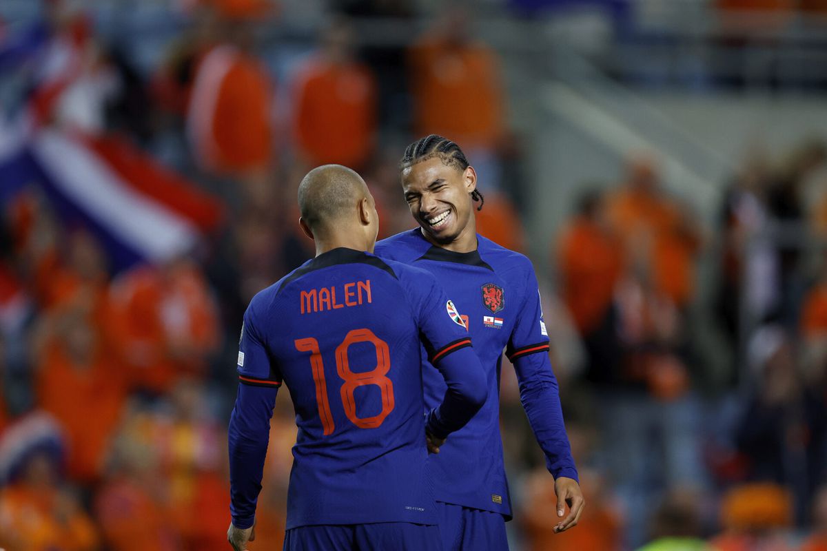 Calvin Stengs held van de avond bij zegevierend Oranje tegen Gibraltar