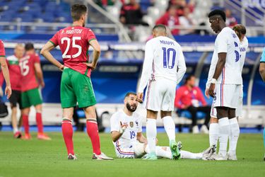 'Blessure Benzema valt mee: spits op tijd fit voor duel met Duitsland'