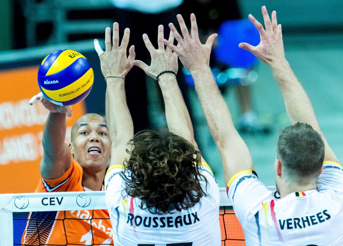 Nederlandse volleyballers uitgeschakeld op EK
