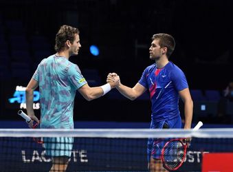 Wesley Koolhof en dubbelpartner denderen door in de ATP Finals