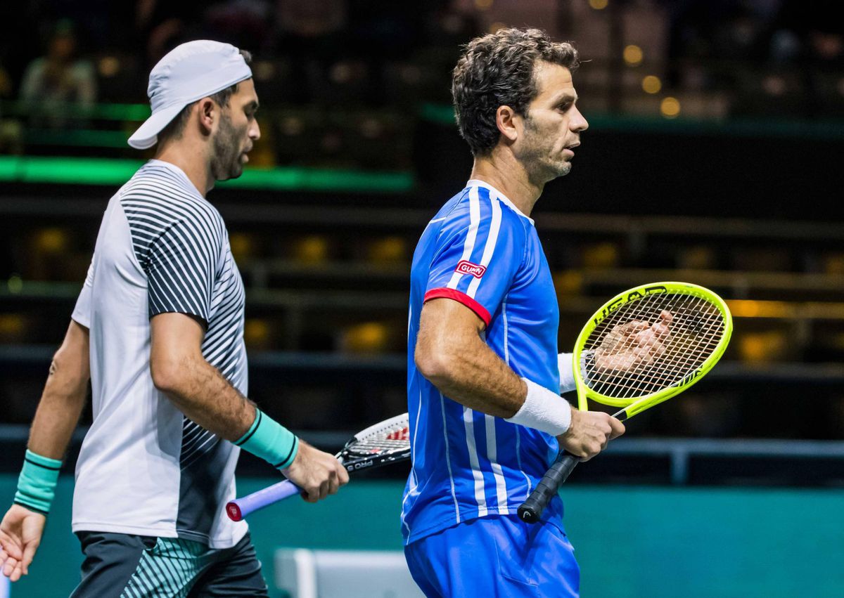 Jean-Julien Rojer met Horia Tecau onderuit in Rotterdam: alle Nederlanders eruit