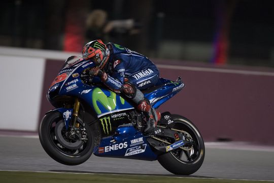 Viñales op basis van tijd in training naar pole in nat Qatar