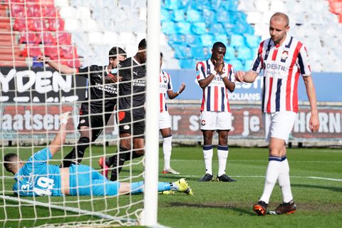 😯 | Pijnlijk: Willem II 1e club in Eredivisie sinds de 'livestats' zonder ook maar 1 schot op doel