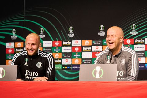 Feyenoord kan in Berlijn al zeker zijn van overwintering: 'Maar uit winnen we niet vaak'