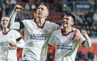 PSV heeft ook bij FC Twente makkelijke avond na vroege rode kaart