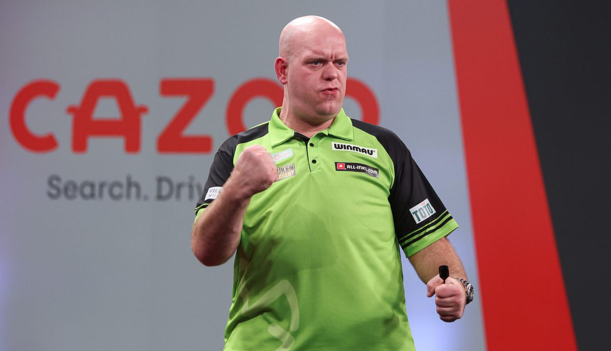 Michael van Gerwen deelt goed nieuws: 'Knuffel is weer terecht'