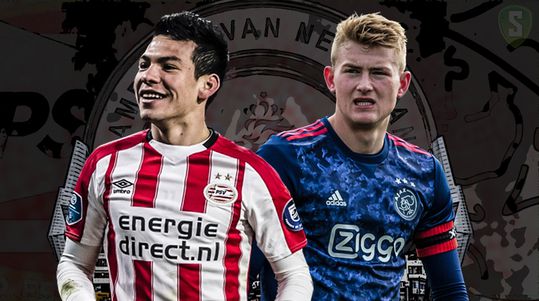 Liveblog: PSV is landskampioen na 3-0 zege op 9 man van Ajax