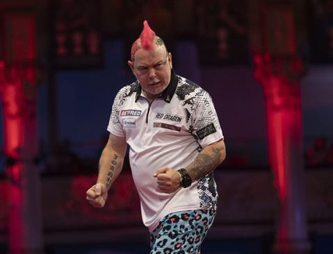 World Matchplay: Peter Wright simpel een ronde verder ten koste van Joe Cullen
