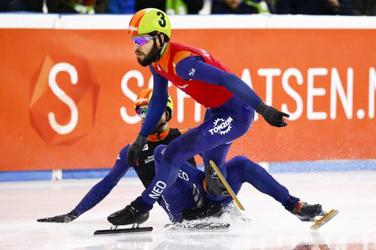 Goed nieuws voor Sjinkie Knegt: blessure valt mee, dus op naar het EK