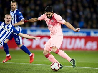 Barça kan na zege bij Alavès morgen al kampioen zijn (video's)