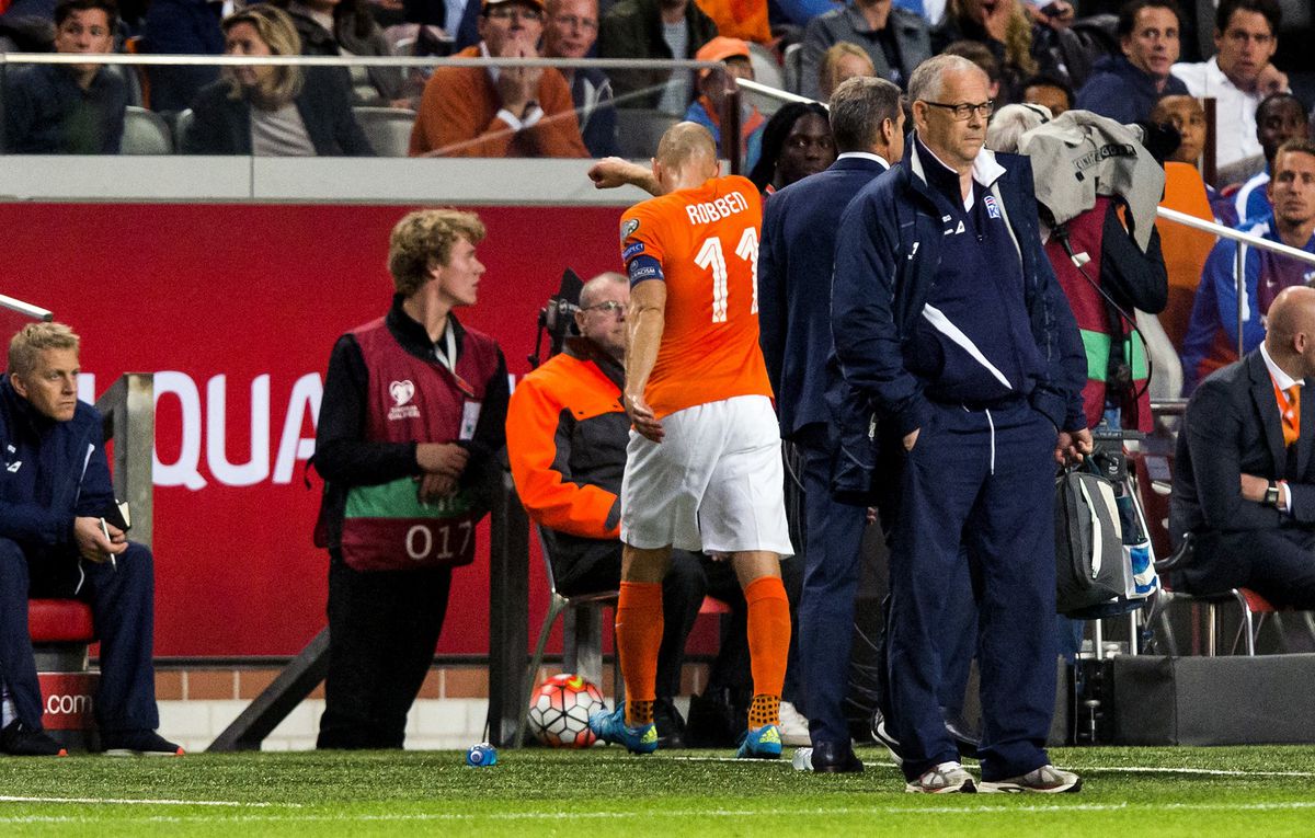 Arjen Robben weer geblesseerd