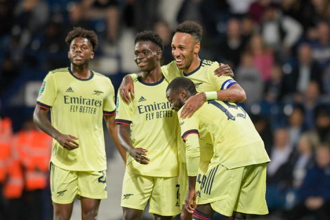 Arsenal speelt frustratie van zich af in League Cup en scoort 6 keer tegen West Brom